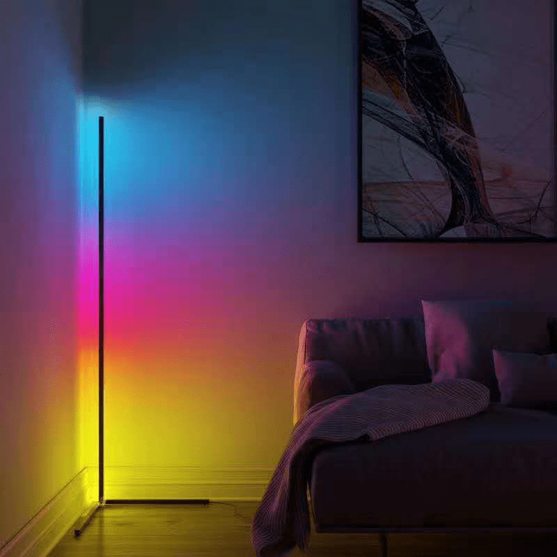 Renkli RGB Zemin Lambası - Clario